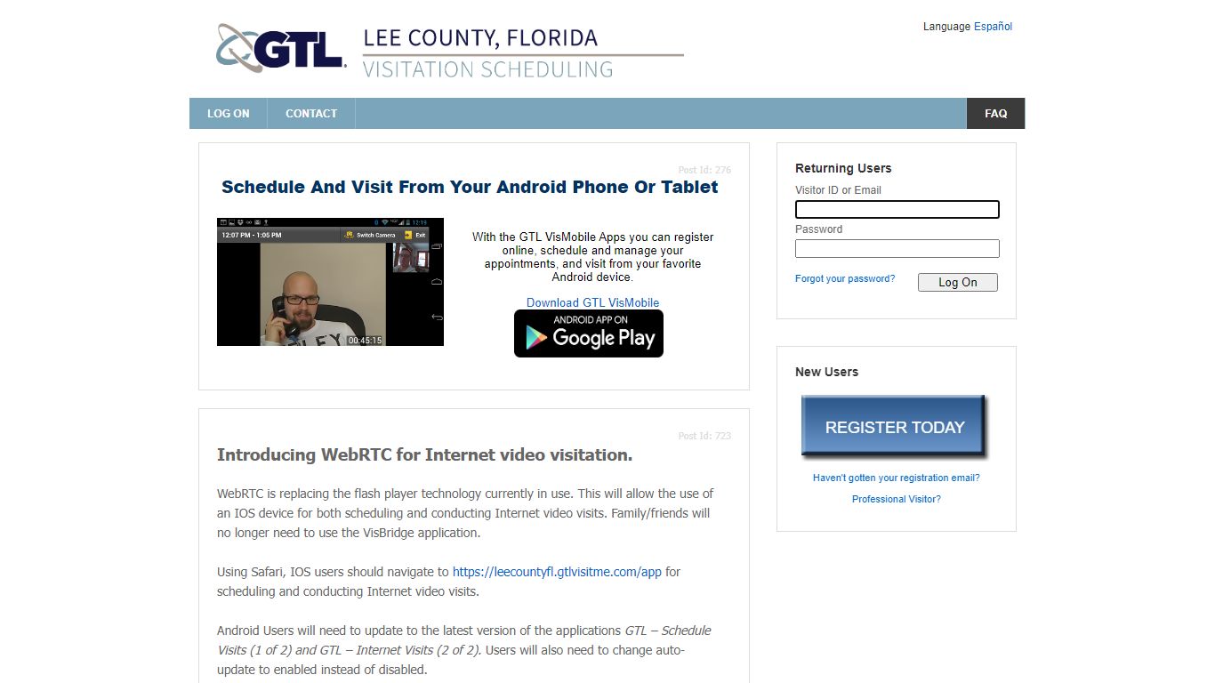 ViaPath Visitor Web 8.0 - GTLVisitMe